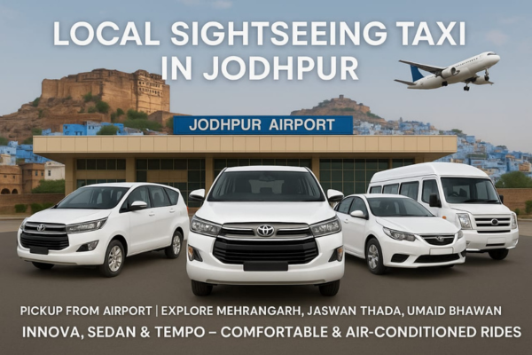 Cab Service in Jodhpur for airport transfers and pickups