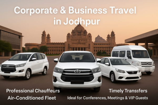 Cab Service in Jodhpur for business and corporate travel needs