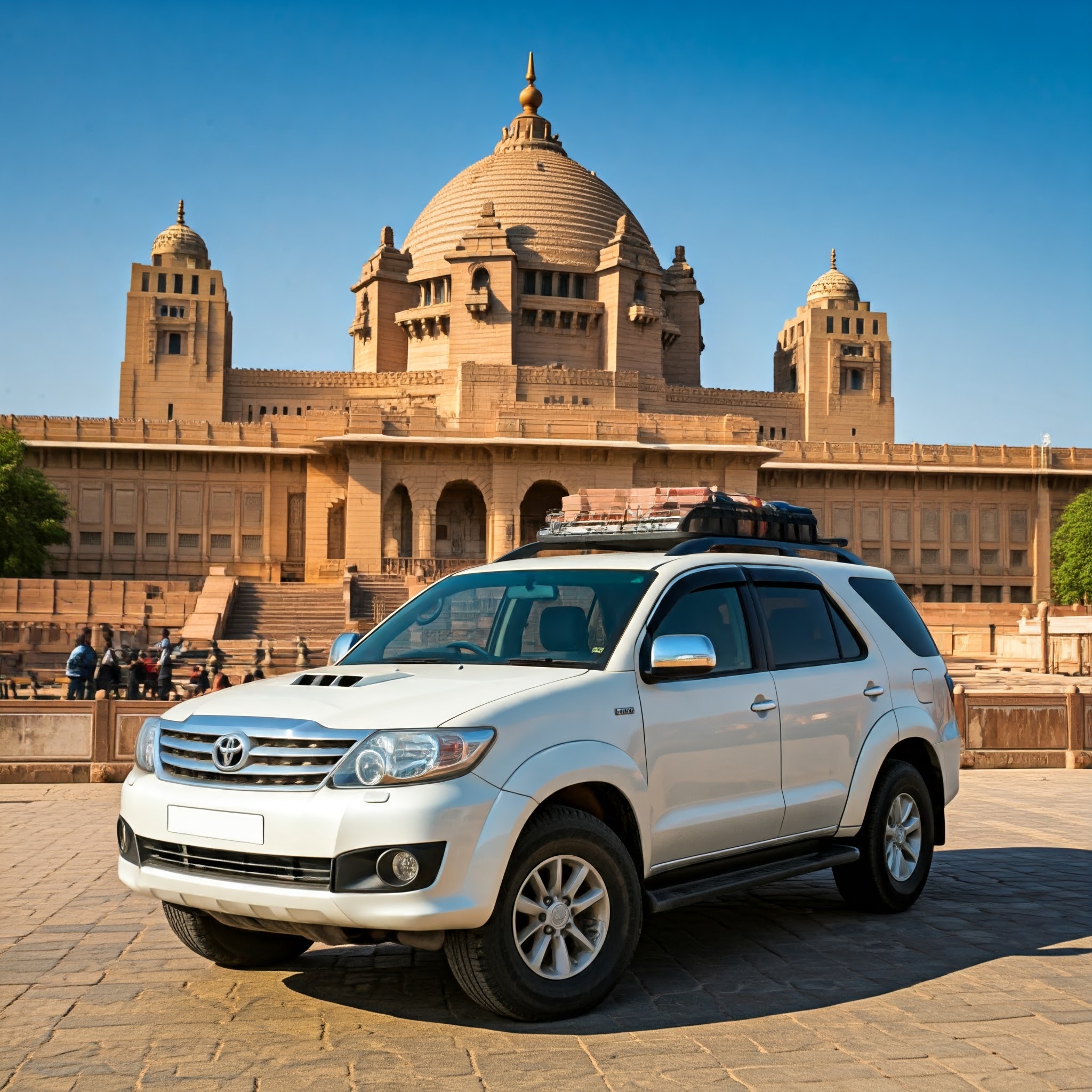 Elegant Umaid Bhawan Palace, a symbol of royal grandeur in Cab Service in Jodhpur