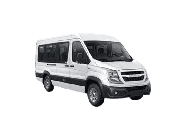 Luxury Urbania Tempo Traveller for hire in Jodhpur, offering premium travel for large groups and families