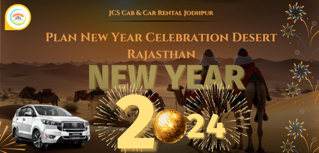 Plan a New Year celebration in Rajasthan's desert with camel rides, cultural experiences, and breathtaking views.