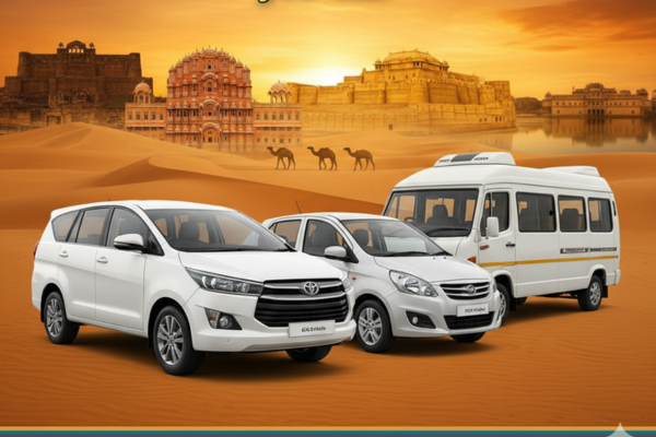 Scenic Road Trip Jodhpur To Jaisalmer with desert landscapes