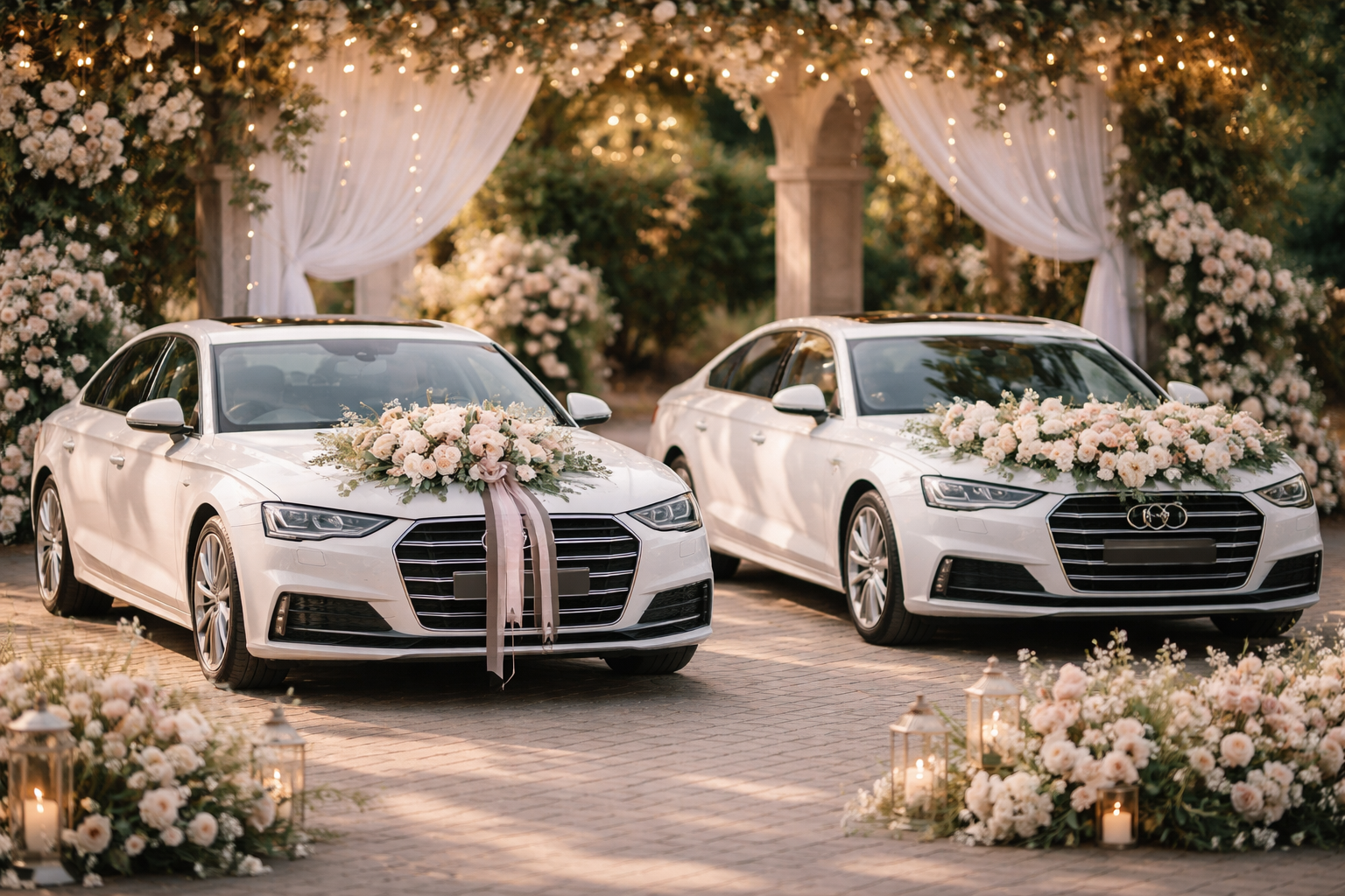 Audi A6 and A8 luxury cars for wedding rentals in Jodhpur
