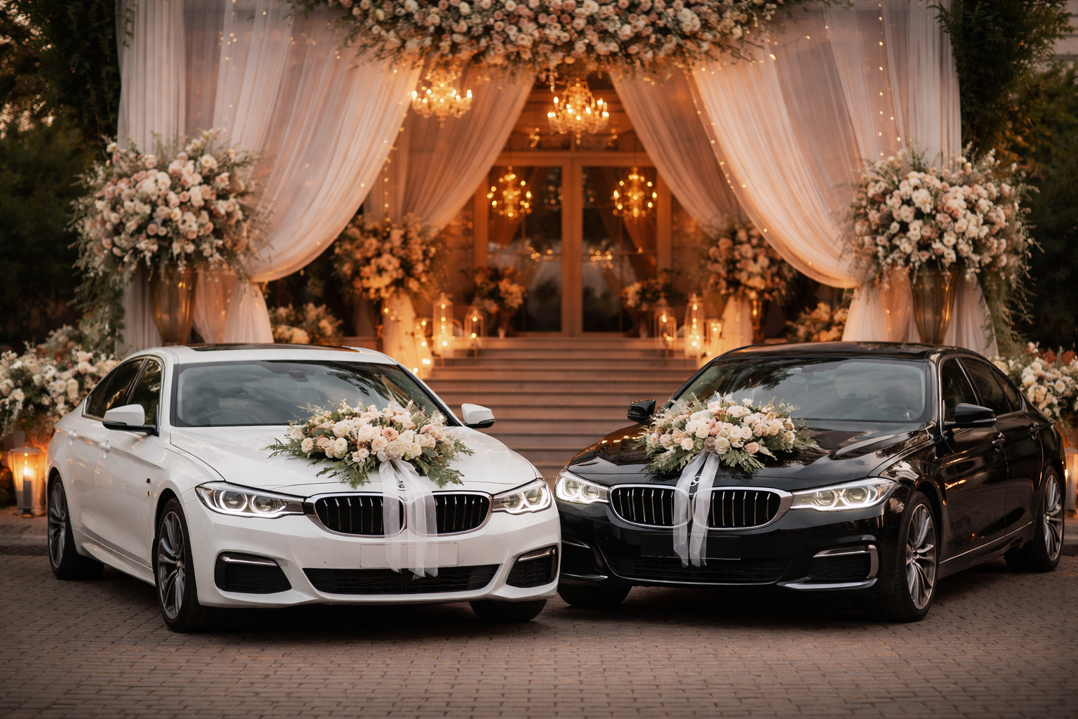 BMW 5 Series and 7 Series for wedding car rental in Jodhpur