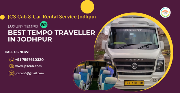 Tempo Traveller for sightseeing tours in Jodhpur.