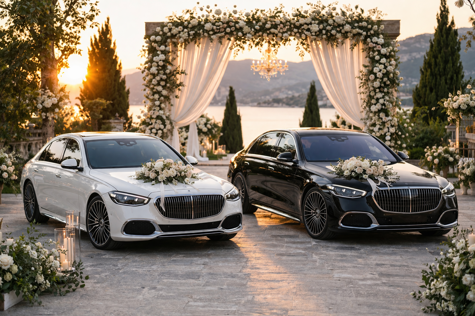 Mercedes-Benz E-Class and S-Class for wedding car rentals in Jodhpur