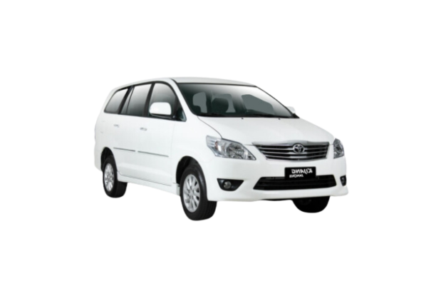 Toyota Innova SUV taxi for a spacious and comfortable ride from Jodhpur to Udaipur.