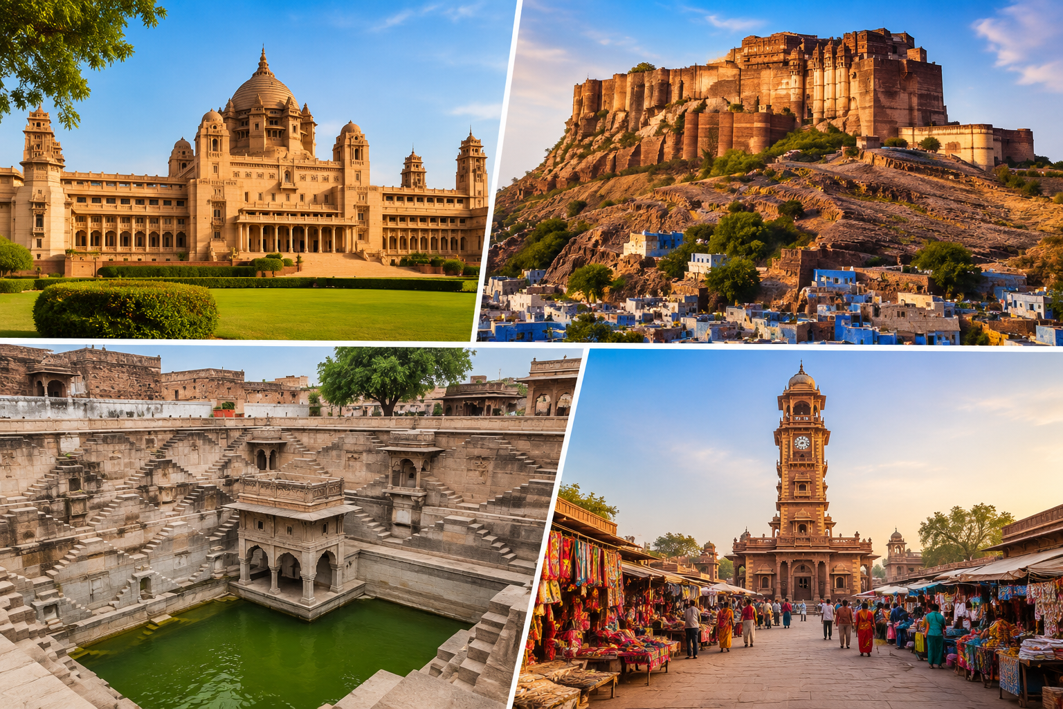 Full-day Blue City tour with premium Cab Service in Jodhpur