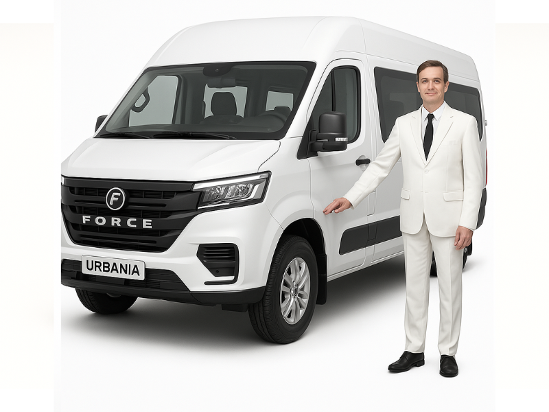 Urbania Tempo van for luxury group travel in Jodhpur