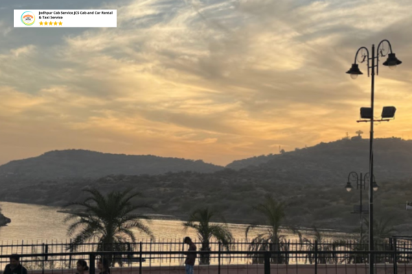 Tranquil view of Kaylana Lake during sunset