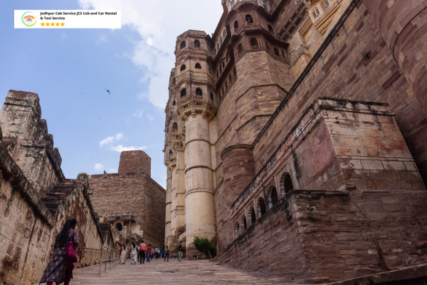 Majestic Mehrangarh Fort overlooking Jodhpur
