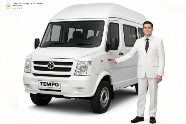 Tempo Traveller vehicle for group travel in Jodhpur