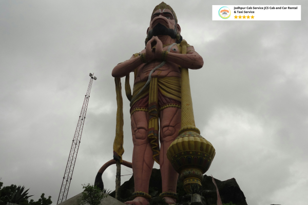 Pandupol Hanuman Temple surrounded by Sariska Tiger Reserve’s greenery