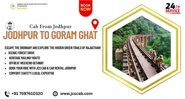 Scenic road trip from Jodhpur to Goram Ghat through green valleys and forests