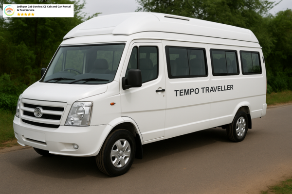 Sightseeing in Jodhpur – White Tempo Traveller for group tours