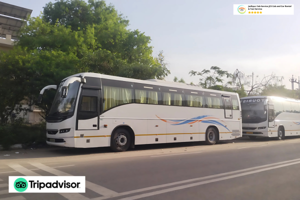 27-Seater Mini Coach Bus Rental in Jodhpur