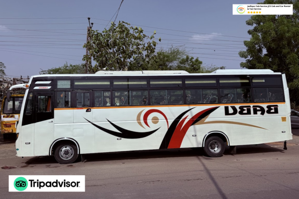 52-Seater Luxury Coach Bus Rental in Jodhpur