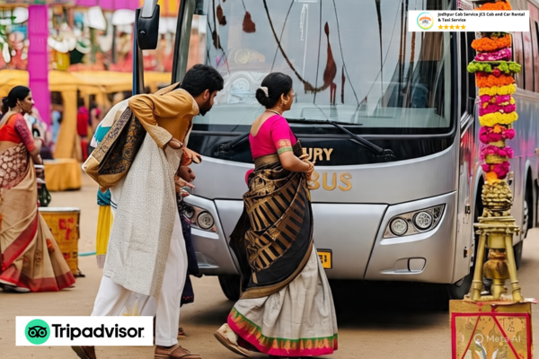 Bus Rental in Jodhpur for Local Events and Festivals