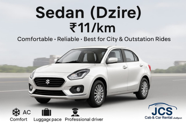 Sedan taxi Dzire/Etios ready for Udaipur in Monsoon travel