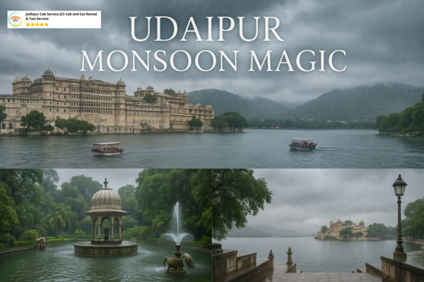 Udaipur in Monsoon – Romantic getaway by taxi from Jodhpur