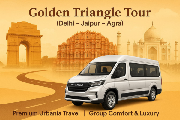 Modern Urbania Tempo for Golden Triangle Tour Packages