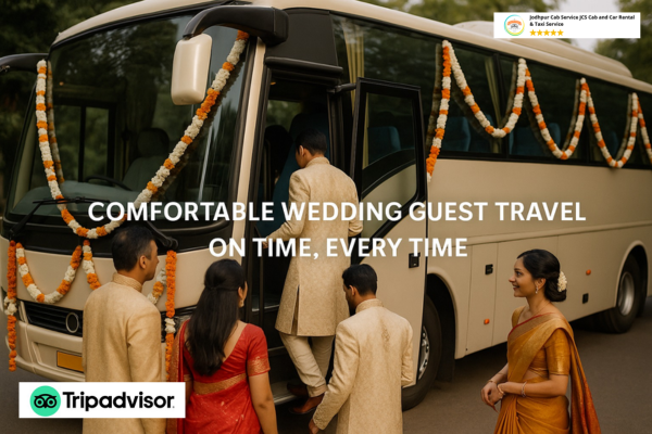 Wedding Guest Bus Rental in Jodhpur for Baraat and Events