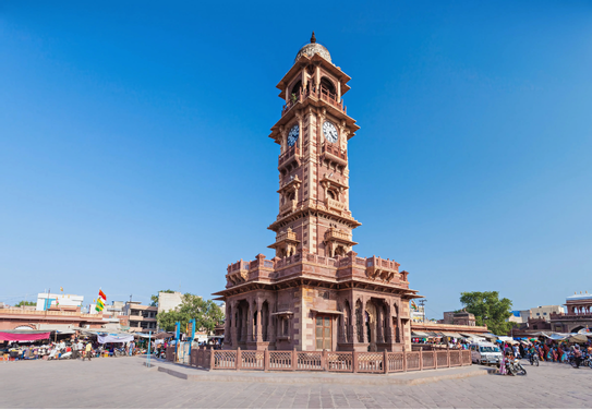 Jodhpur Cab Taxi Service to Clock Tower and Sardar Market