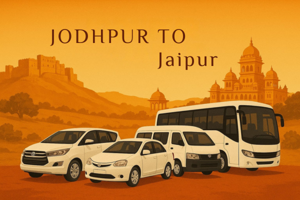 Jodhpur Cab Taxi Service for intercity trip to Jaipur