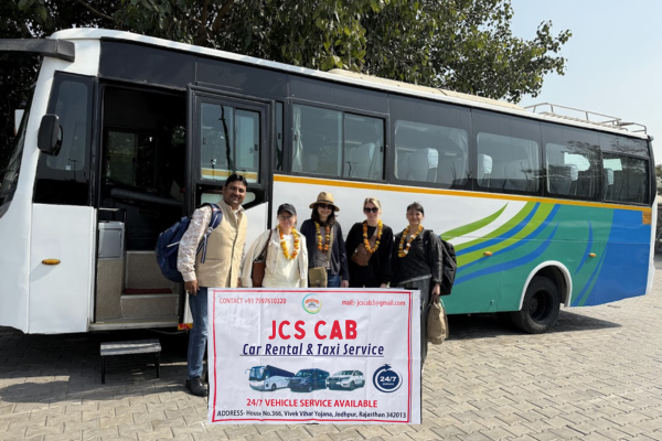 Desert Safari in Jodhpur – Luxury Bus for large group travel