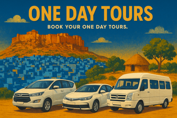 Car Hire With Driver Jodhpur for one-day tours