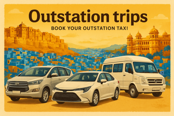 Car Hire With Driver Jodhpur for outstation trips