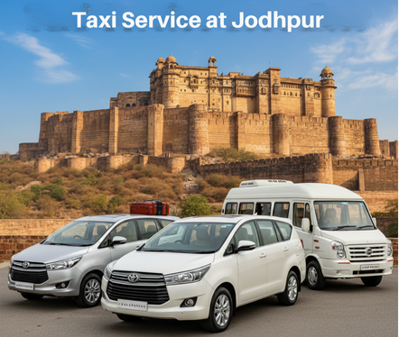 Comfortable and affordable Taxi Service at Jodhpur for tourists and locals