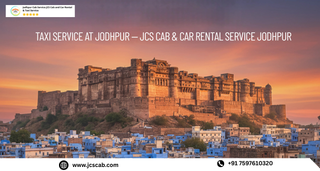 axi Service at Jodhpur with JCS Cab & Car Rental for local and outstation travel