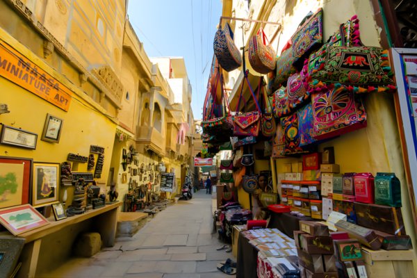 Evening Market Walk on Jaisalmer Trip From Jodhpur