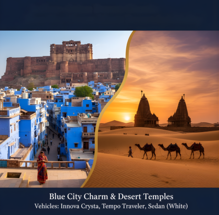 Jodhpur–Osian Desert Circuit by Taxi Service in Jodhpur – JCS Cab