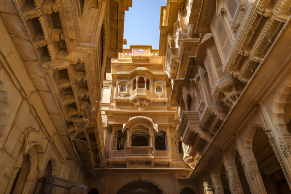Patwon Ki Haveli & Salim Singh Ki Haveli during Jaisalmer Trip From Jodhpur