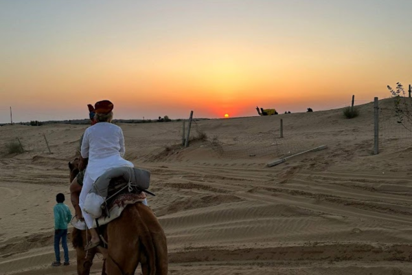Sunset Over the Dunes on Jaisalmer Trip From Jodhpur