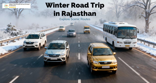 Winter Road Trips Rajasthan – Enjoy scenic drives across royal cities and desert landscapes in the perfect travel season.