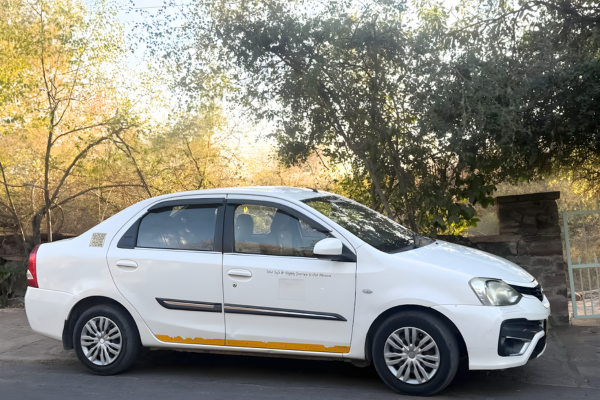 Toyota Etios taxi in Jodhpur for comfortable outstation and city travel