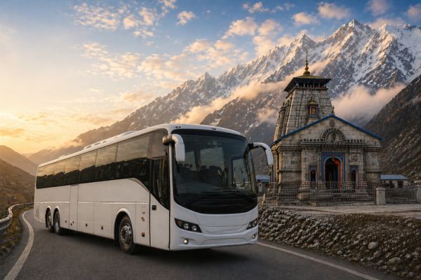 Jodhpur to Kedarnath Cab bus booking for large group travel and tours