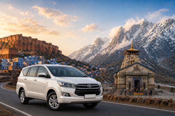 Jodhpur to Kedarnath Cab SUV best comfort option for hills and mountain roads