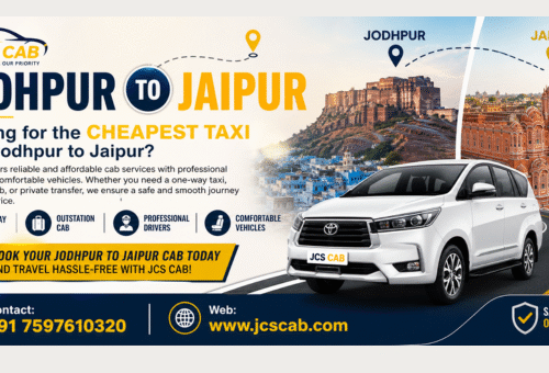 Cheapest Taxi from Jodhpur to Jaipur – Book Now