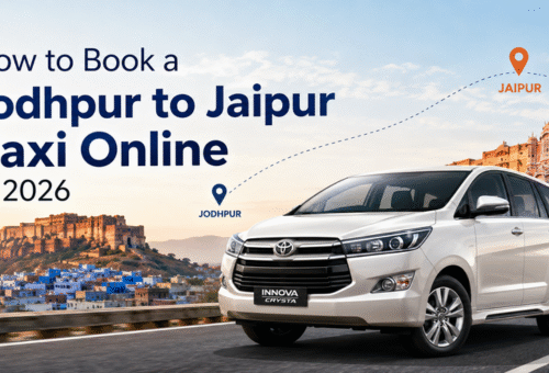 How to Book Jodhpur to Jaipur Taxi Online in 2026