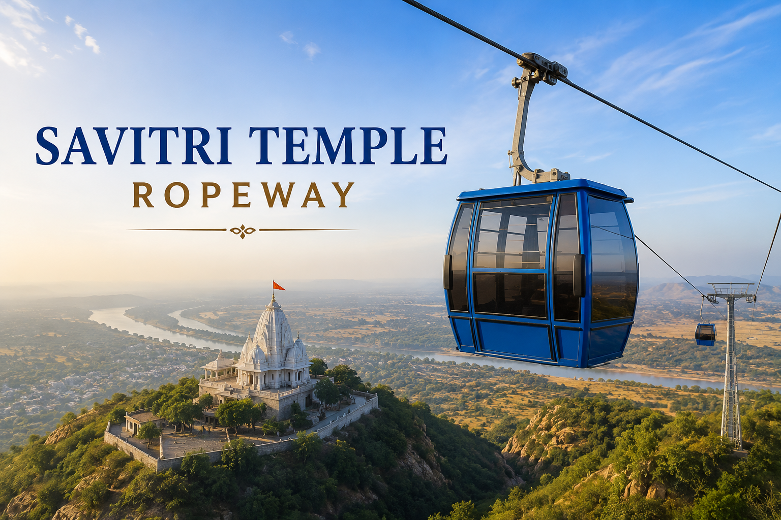 Jodhpur to Pushkar trip with Savitri Temple Ropeway experience