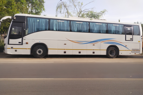 Luxury Bus Rental Jodhpur to Jaisalmer offering premium group travel and sightseeing services