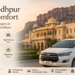 Taxi Service Near Taj Hari Mahal Jodhpur offering airport transfers, local sightseeing, and comfortable cab services for travelers