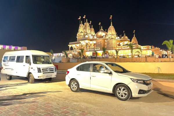 Akshardham Temple (Kali Beri) Akshardham Temple Kali Beri Jodhpur view with serene surroundings – JCS Cab
